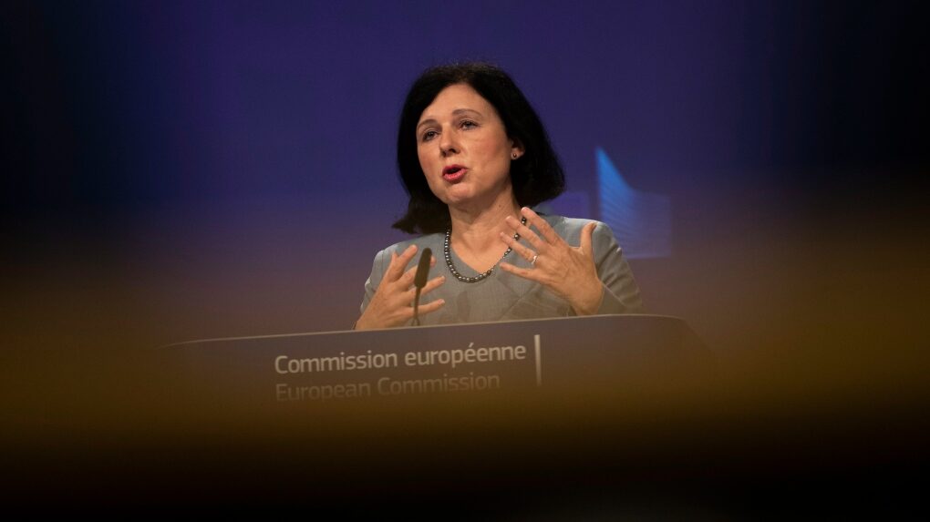 Click to enlarge Jourová