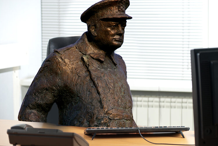 Churchill Statue