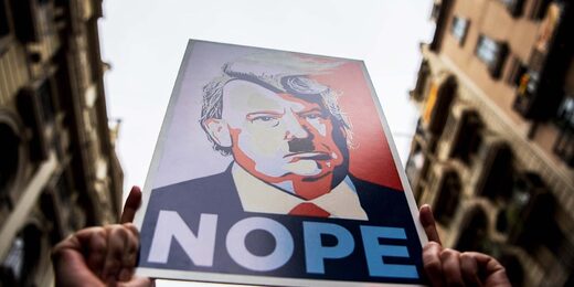 trump literal hitler