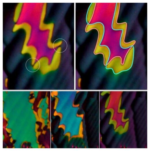 Click to enlarge New phase of liquid crystal