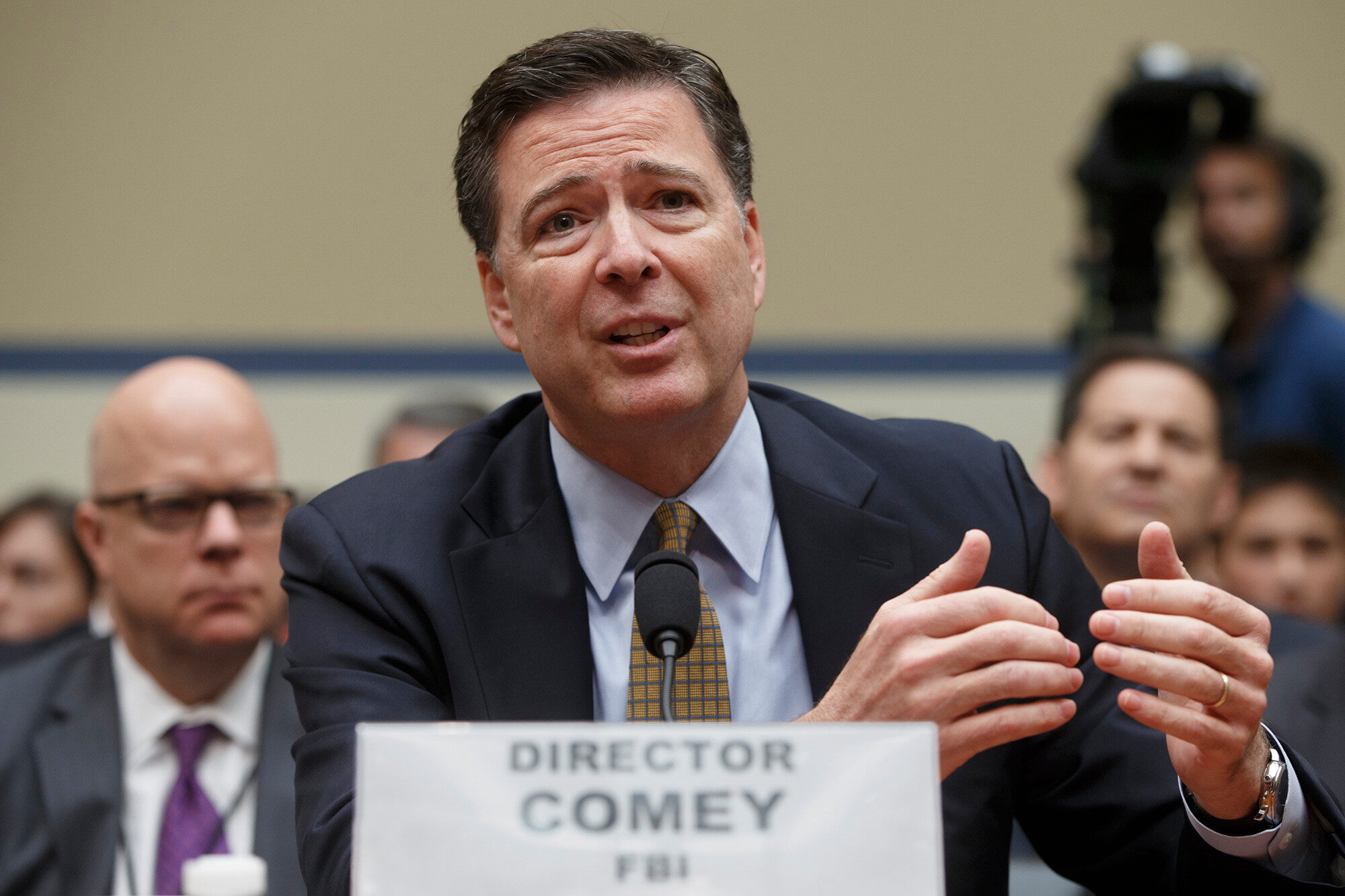 Former FBI Director James Comey