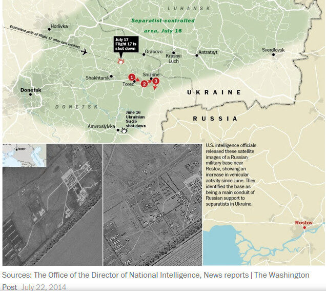 Click to enlarge map of Ukraine and Russia