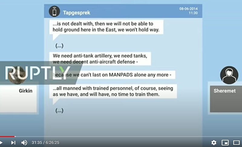 MH17 tape transcript 3