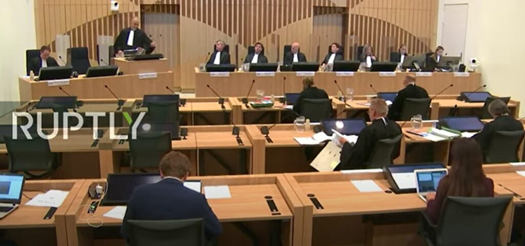 MH17 courtroom the Hague