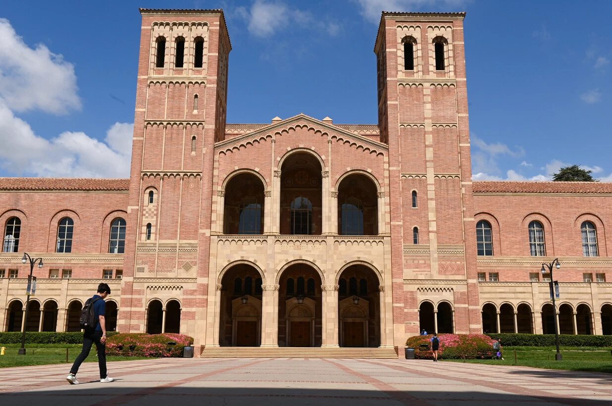 Click to enlarge UCLA campus