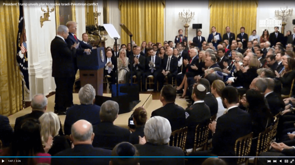 Click to enlarge Netanyahu and Trump