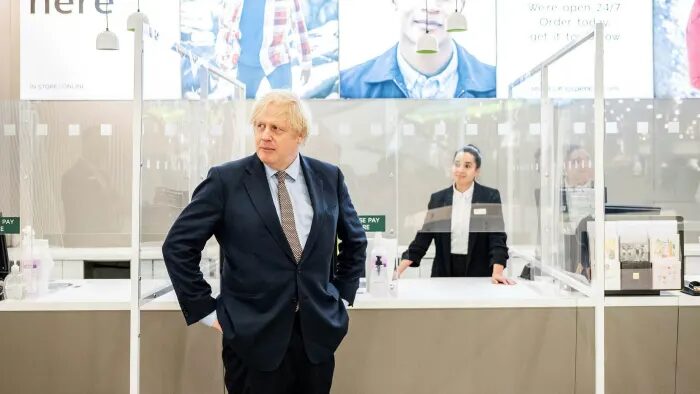 Boris Johnson, covid