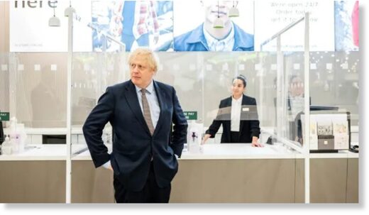 Boris Johnson, covid
