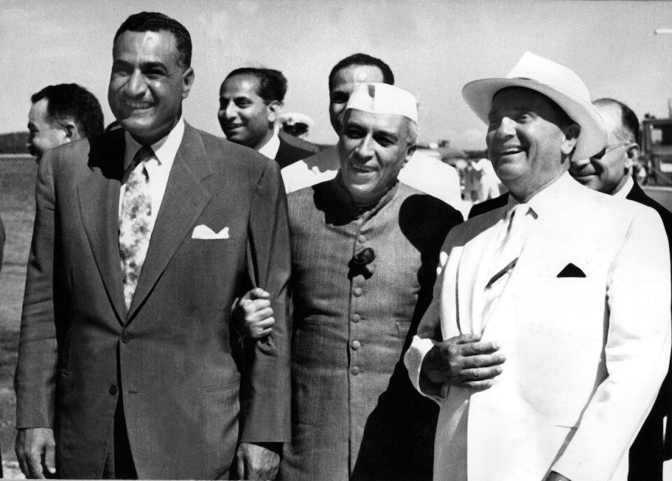 Yugoslav President Marshal Josip Broz and Nasser