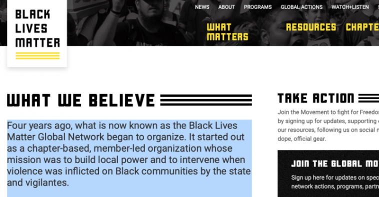Click to enlarge blm black lives matter
