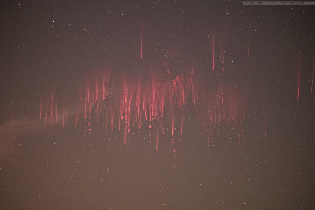 red sprites over Slovakia