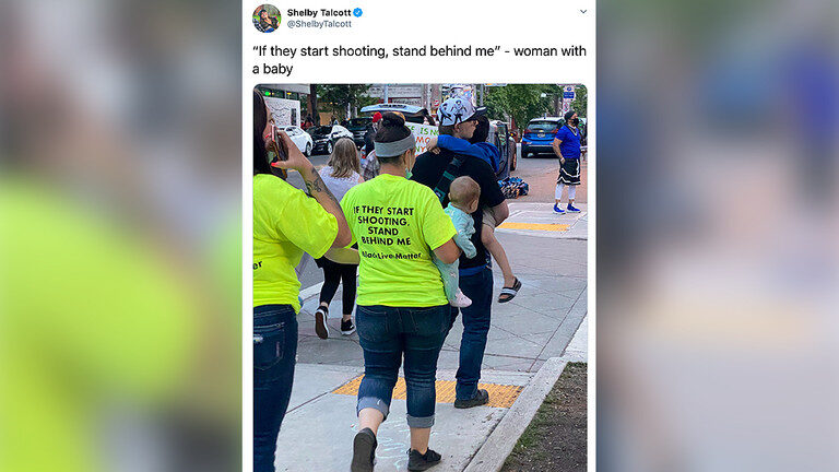 blm protester