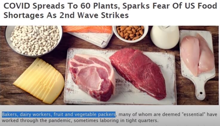 US food shortages