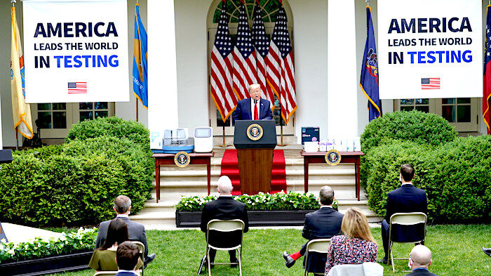 WH press Trump