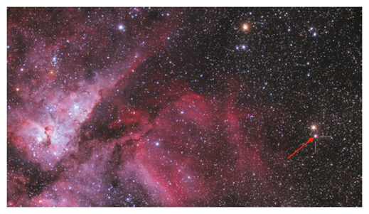 Click to enlarge V906 Carinae
