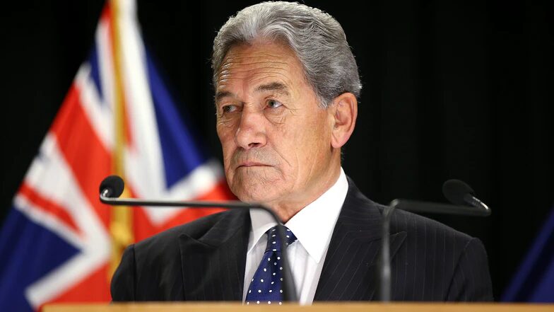 Foreign Affairs Minister Winston Peters
