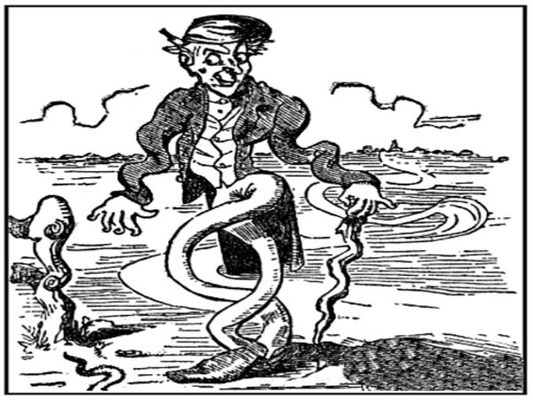 Click to enlarge crooked cartoon