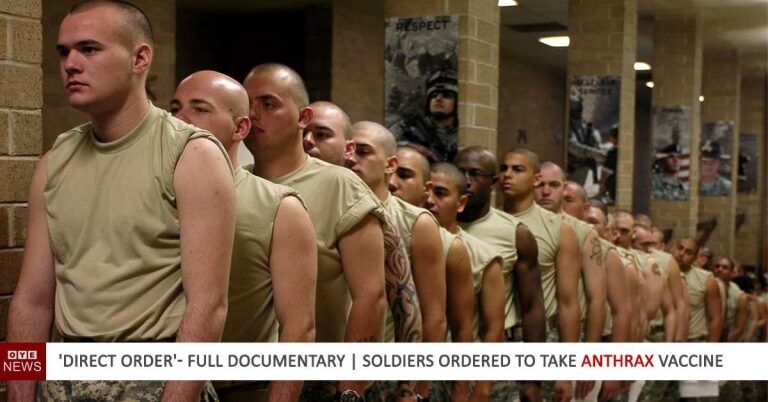 Direct Order, anthrax vaccine, soldiers vaccine experiments