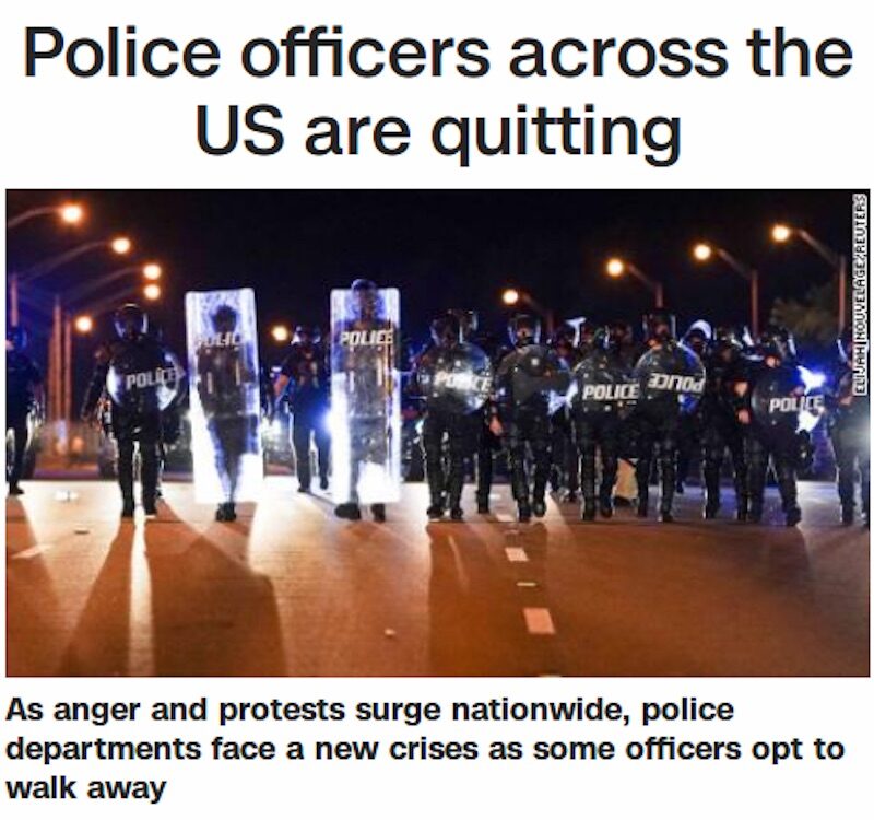 Click to enlarge cops are quitting