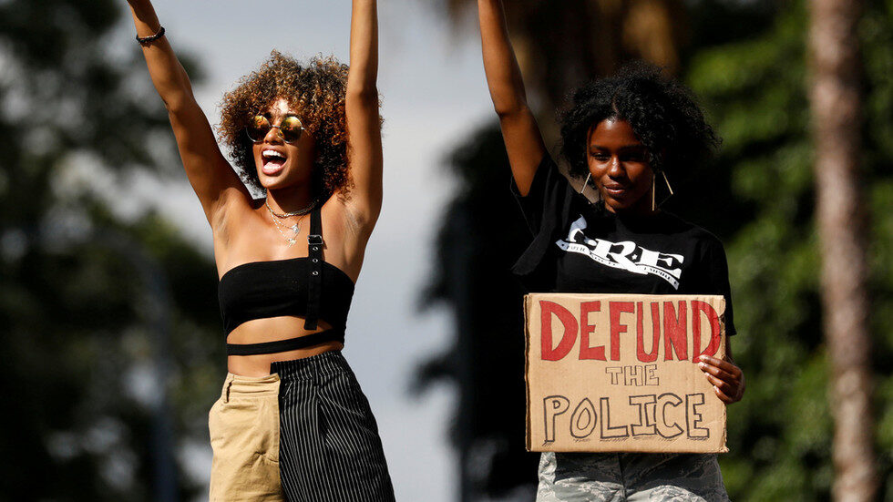 Click to enlarge defund police