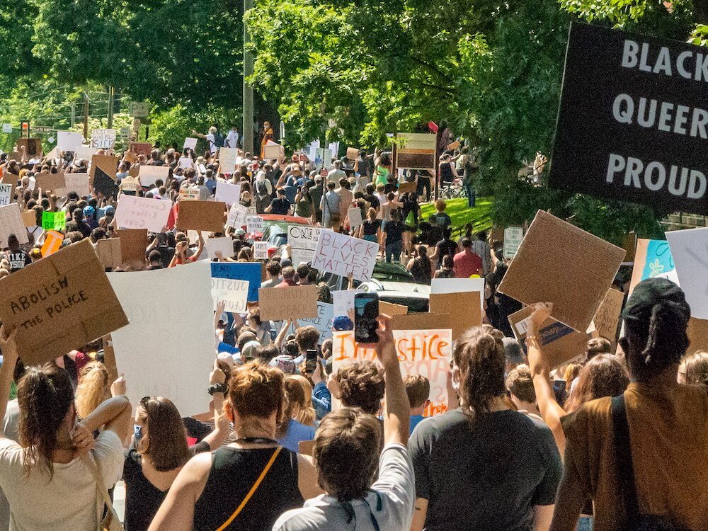 black lives matter rally blm