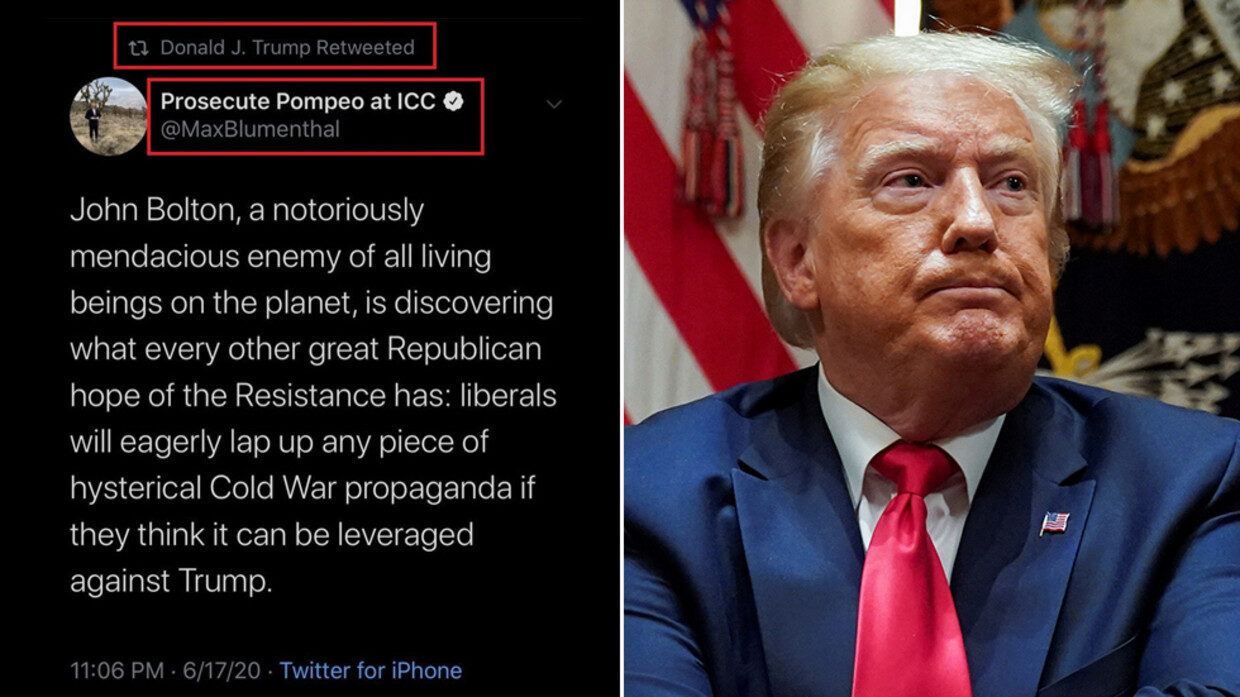 trump blumenthal tweet