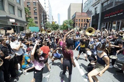 Protesters in New York City