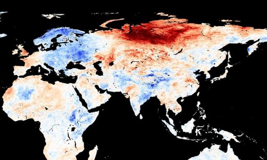 heat map arctic