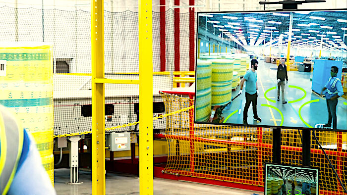 Click to enlarge Amazon warehouse
