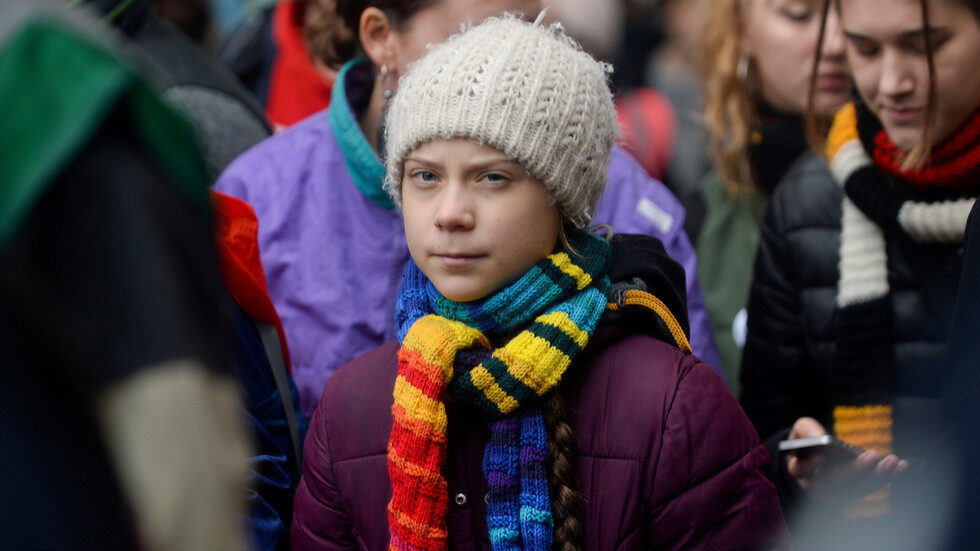 Click to enlarge Greta Thunberg