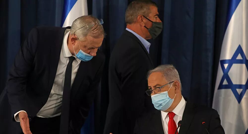 Click to enlarge netanyahu gantz