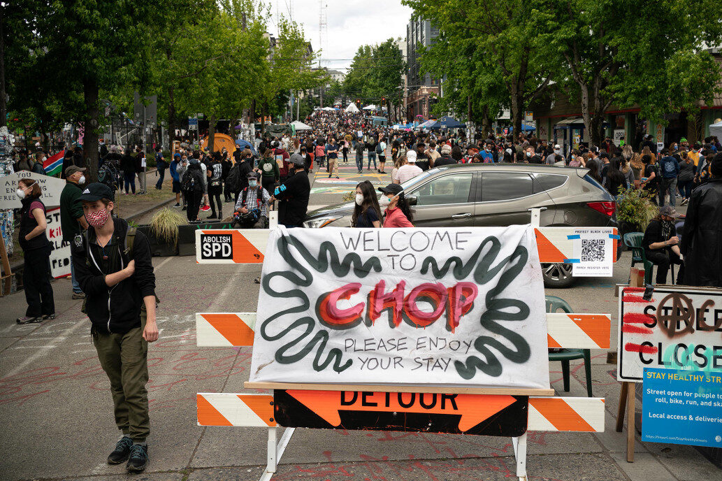 Click to enlarge Capitol Hill Organized Protest