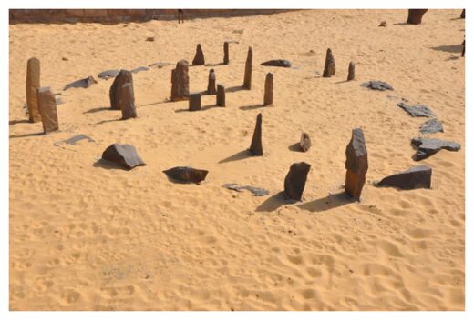 Click to enlarge Stone circle of Nabta Playa
