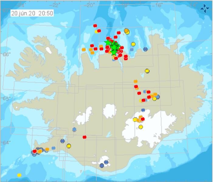 Iceland earthquakes
