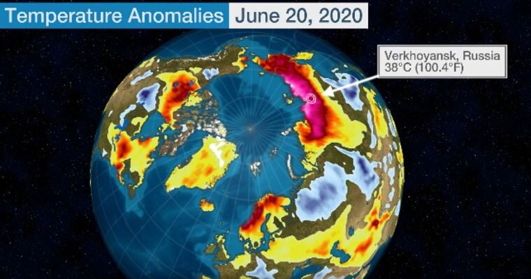 Click to enlarge Record heat Siberia