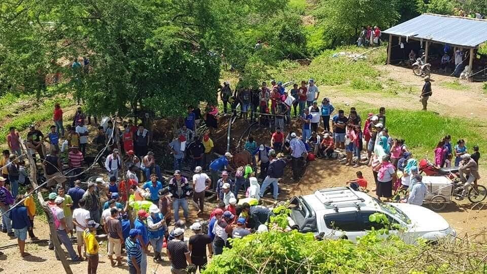 Authorities believe that the collapse of the mine could have been caused by the constant rains that have fallen in recent weeks in that area of ​​Nicaragua.