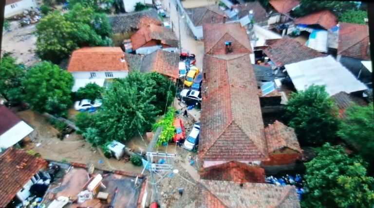 After the floods in Kestel, Bursa Province, Turkey 21 June 2020.