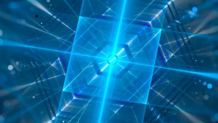 Blue square thingy