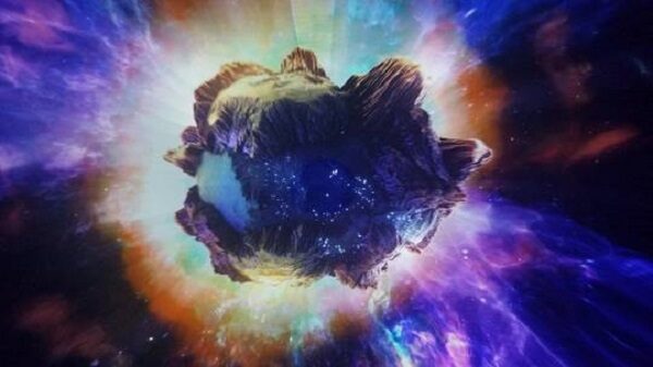 Asteroid illustration