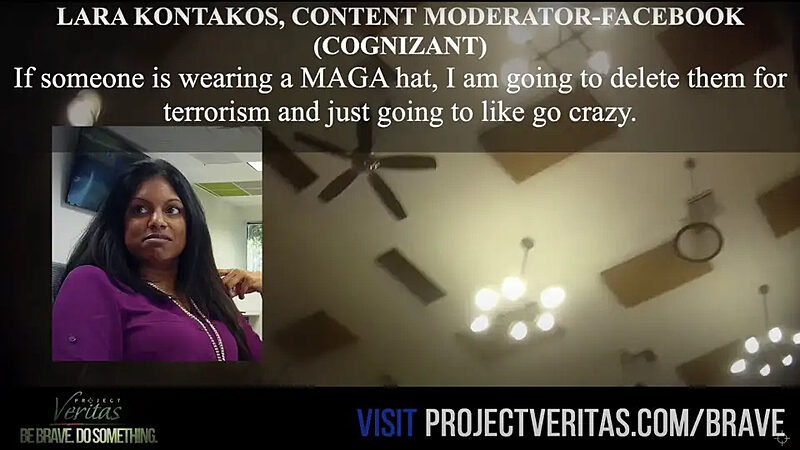 Click to enlarge project veritas facebook delete trump supporters
