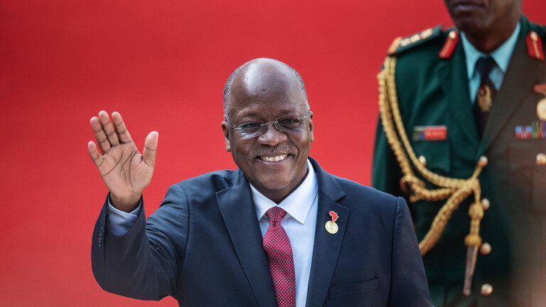 Click to enlarge Tanzanian President John Pombe Magufuli