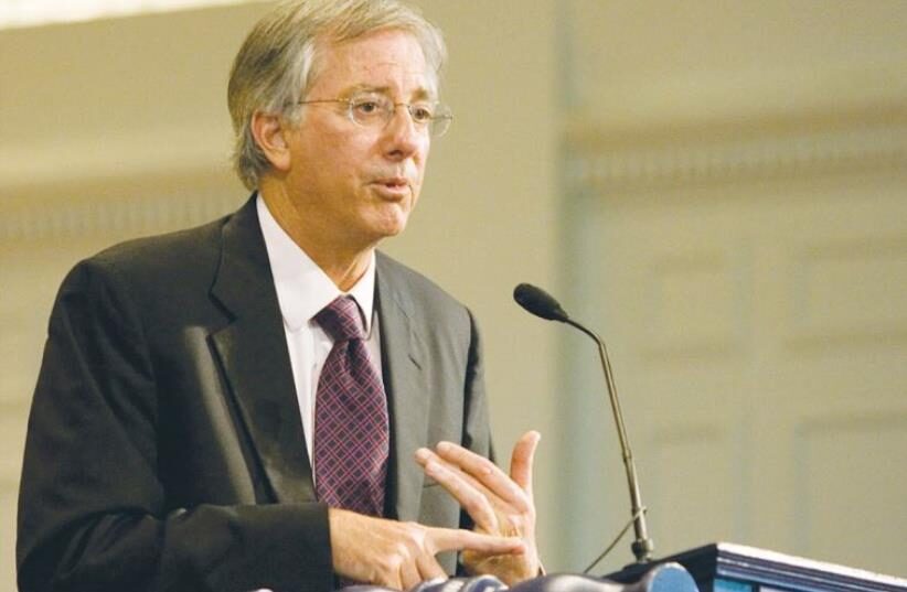 Former US peace negotiator Dennis Ross Israel palestine