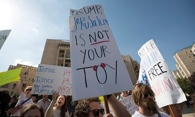 protest jerusalem embassy move