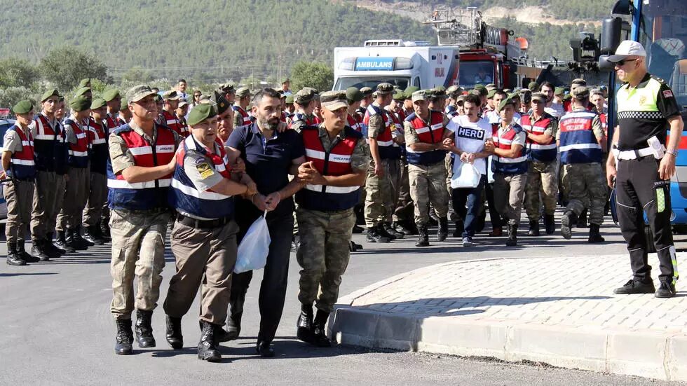 Click to enlarge Turkey failed coup trial