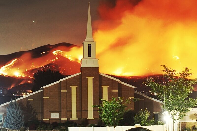 Click to enlarge wild fire fireworks Utah june2020