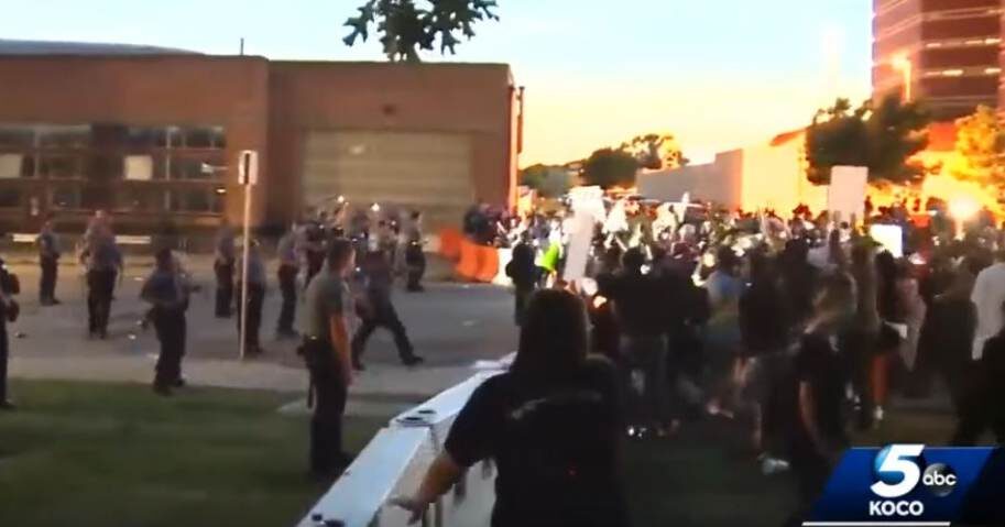 Click to enlarge Oklahoma City protests