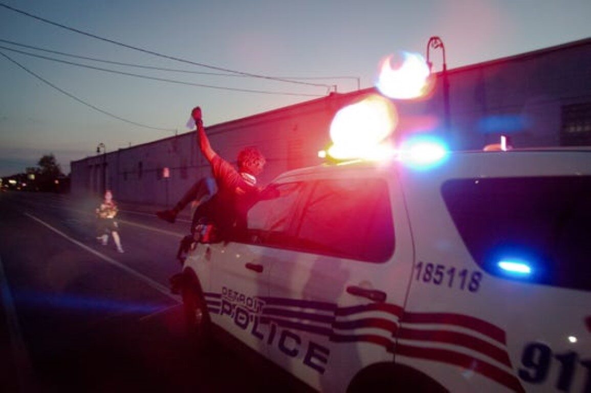 Click to enlarge Detroit Police Department SUV