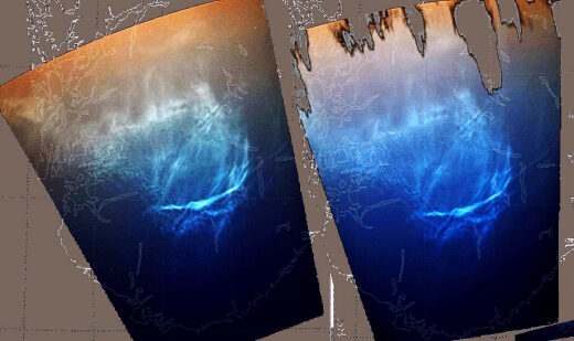 noctilucent clouds 3d