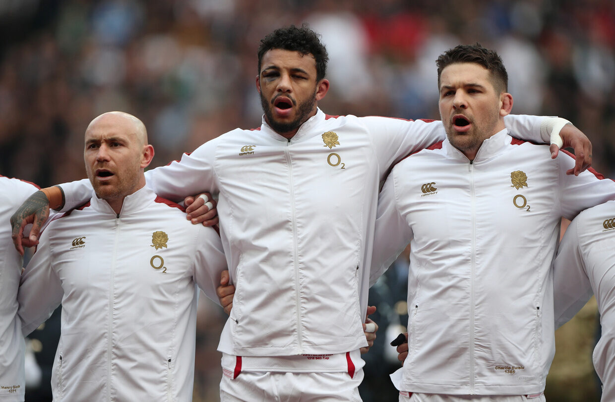 Click to enlarge English rugby players