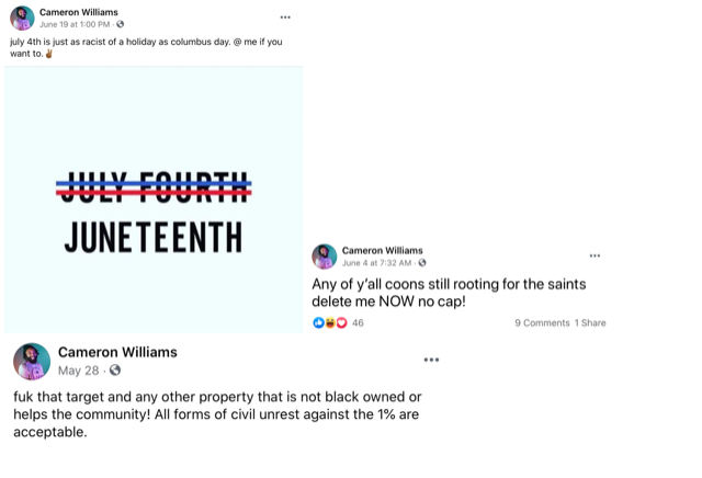 Click to enlarge Cameron Williams Juneteeth